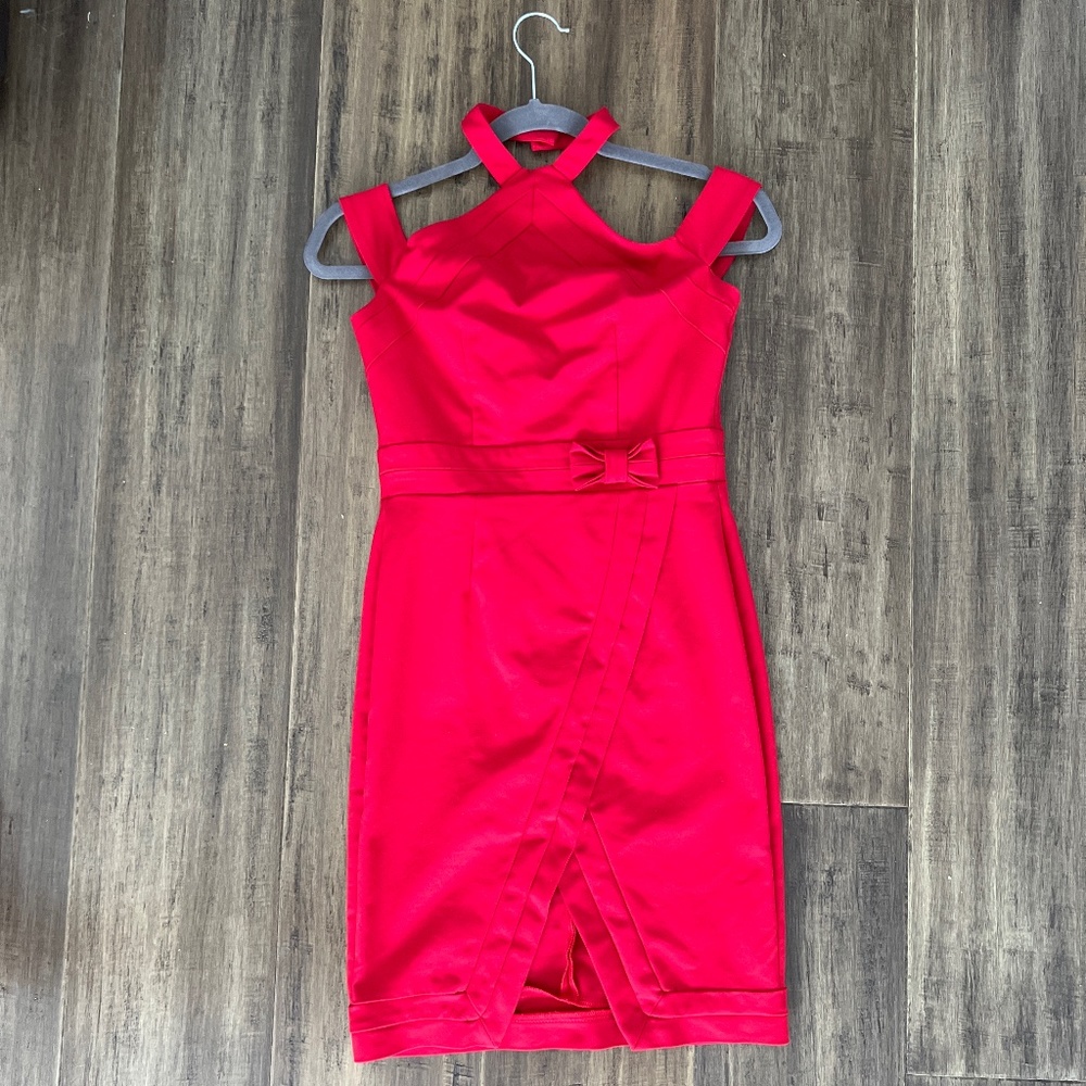 Red dress